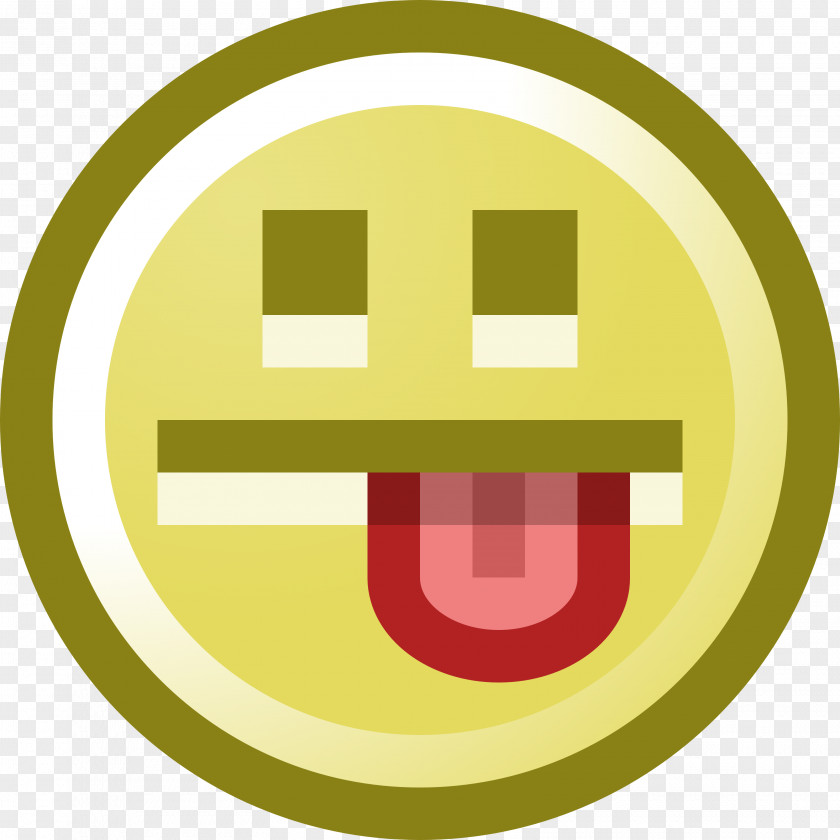 Tongue Out Smiley Face Emoticon Clip Art PNG