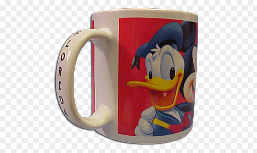 Minnie Mouse Coffee Cup Mickey Pluto Donald Duck PNG