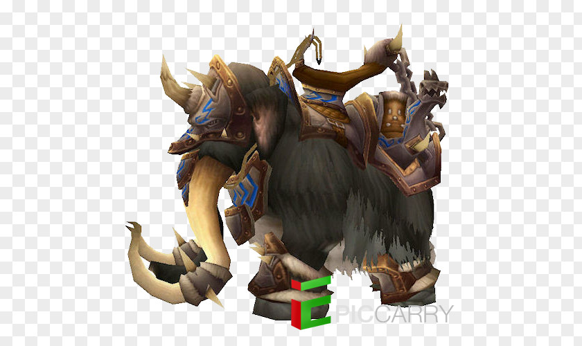 World Of Warcraft Indian Elephant Mammoth Lakes Black War PNG