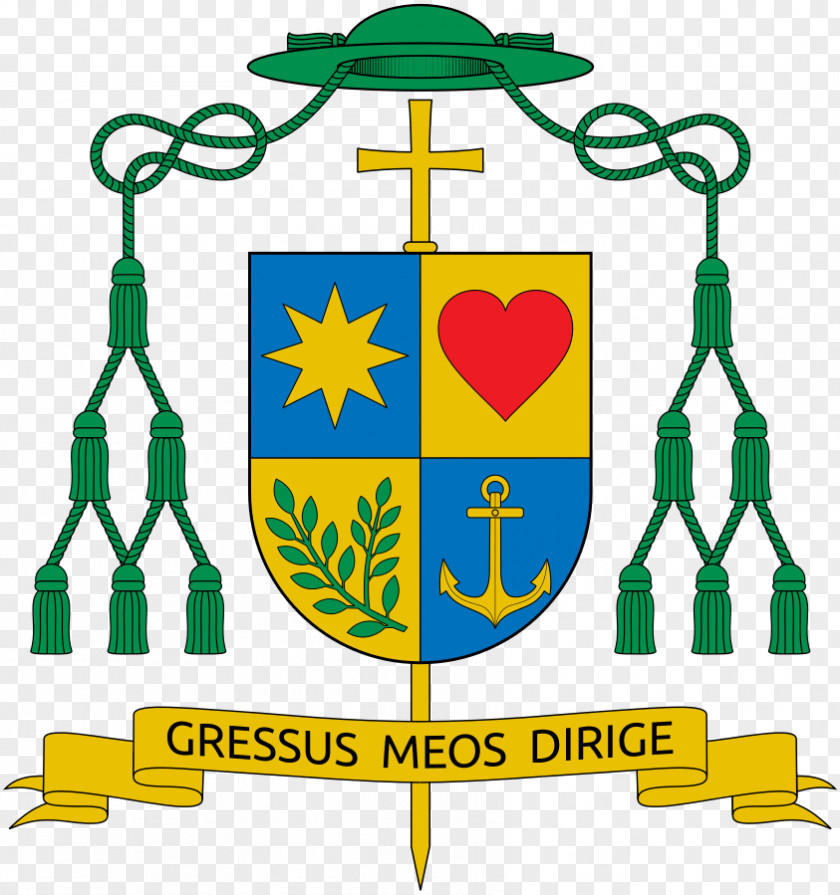 Coat Of Arms With Wolf Roman Catholic Diocese Tacuarembó Priest Order The Holy Sepulchre Bishop PNG