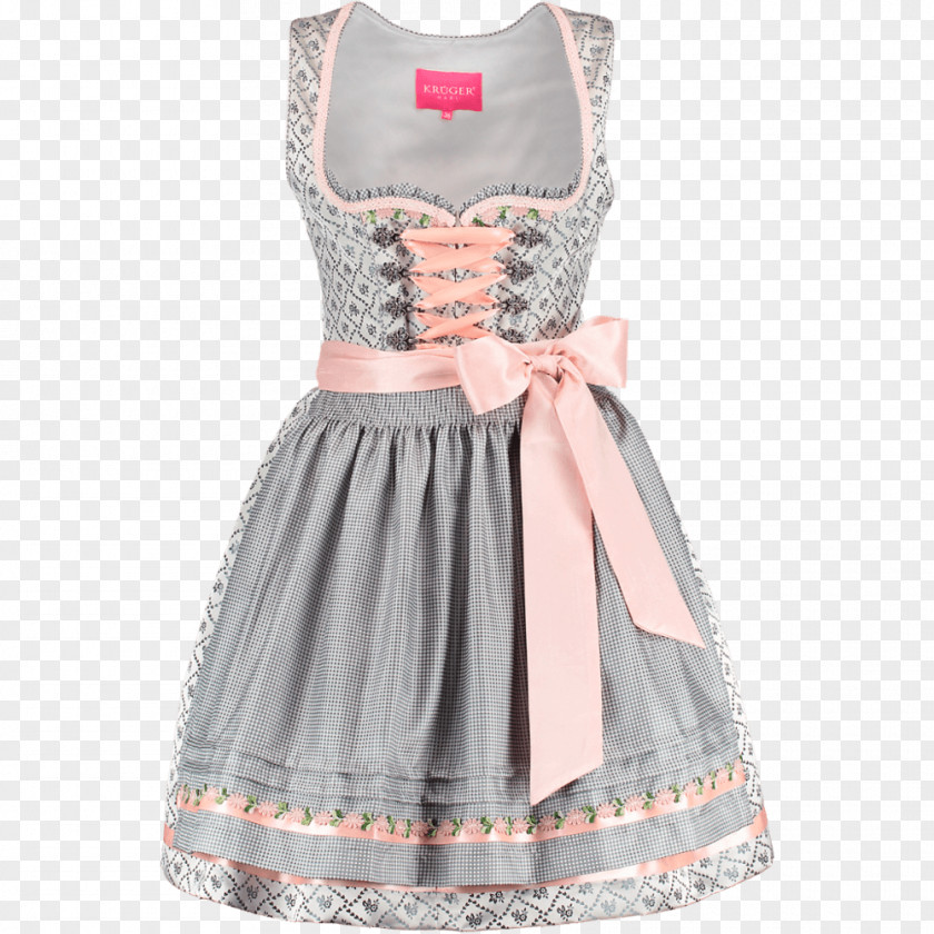 Dress Dirndl Apron Folk Costume Skirt PNG