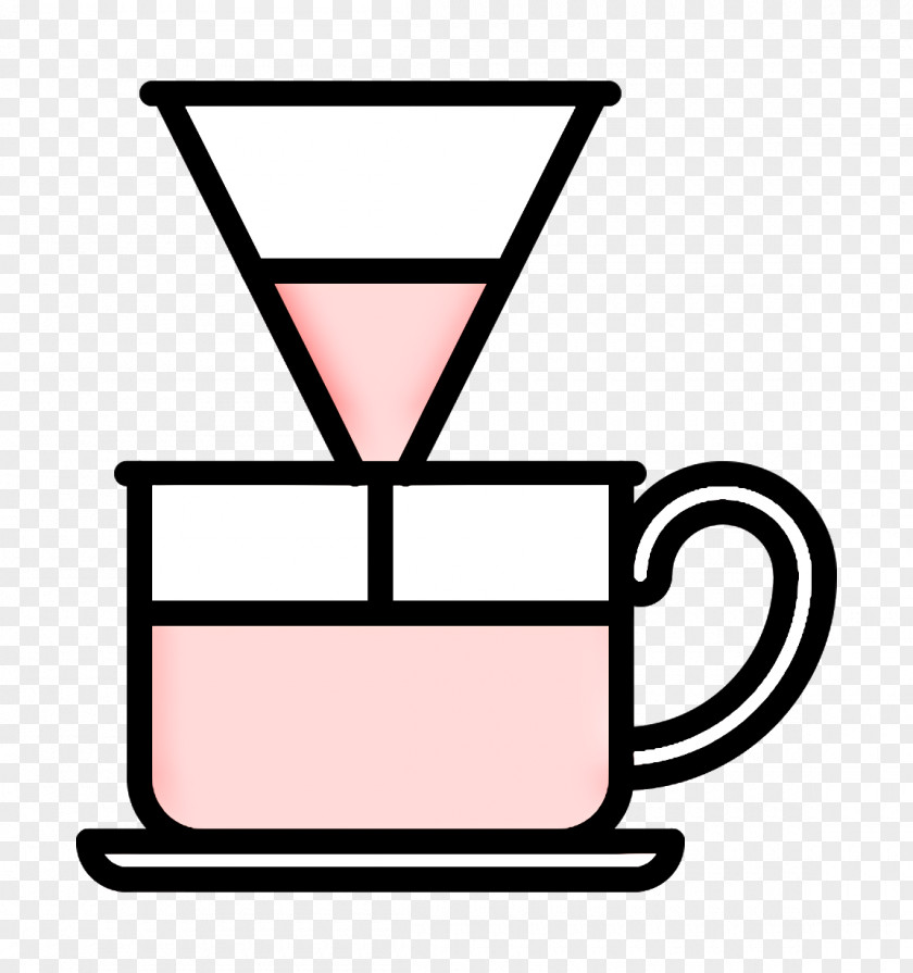 Dripper Icon Coffee Filter PNG