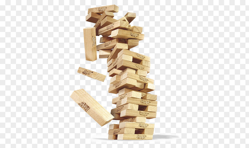 Outdoor Games Wood Giant Jenga Game Monopoly Play Hasbro PNG