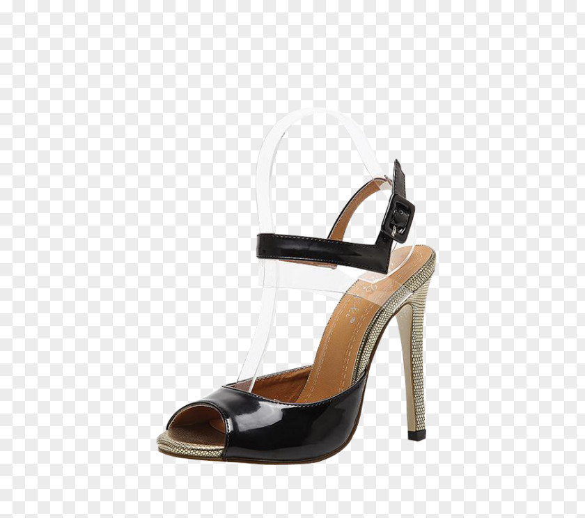 Sandal Slipper High-heeled Shoe Court PNG