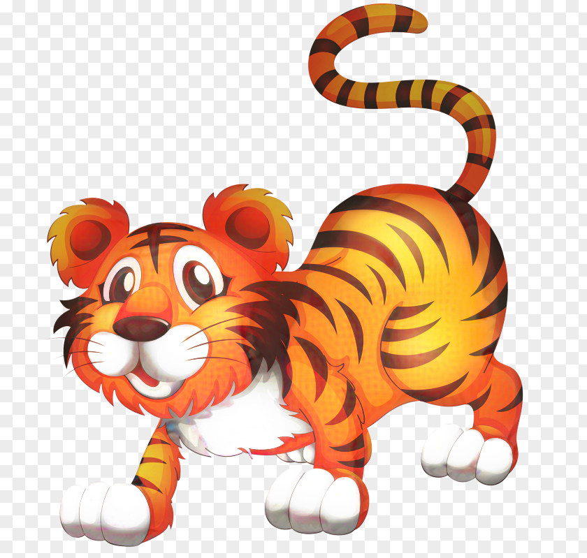 Vector Graphics Clip Art Illustration Tiger Image PNG