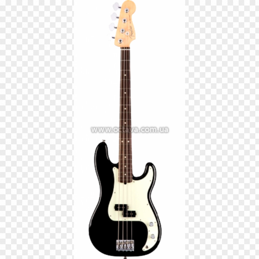 Bass Guitar Fender Precision American Professional Sunburst PNG