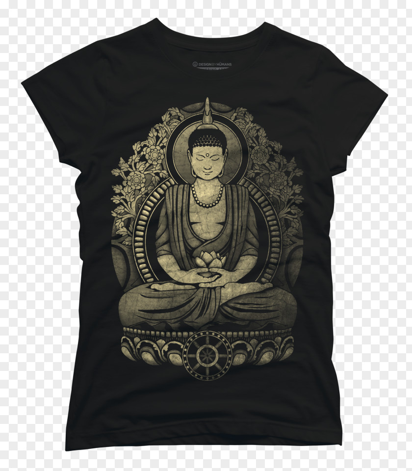 Buddha T-shirt Buddhism Siddhartha Mucalinda PNG