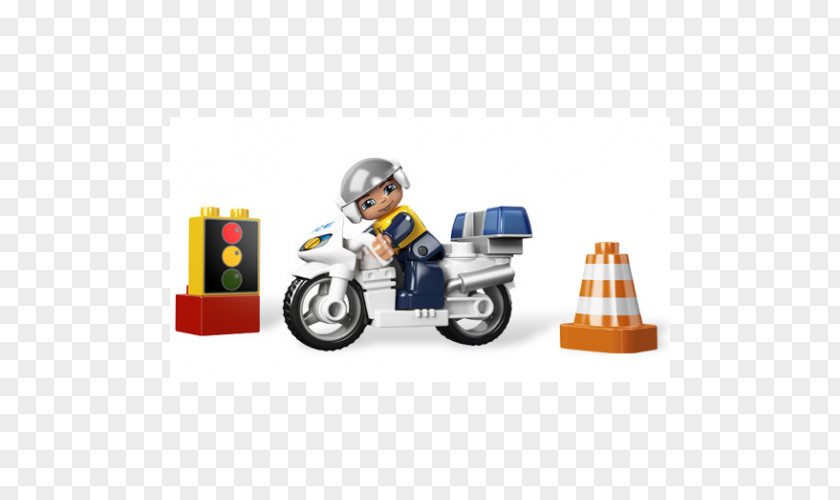 Lego Police LEGO DUPLO 5679 Motorcycle Toy PNG