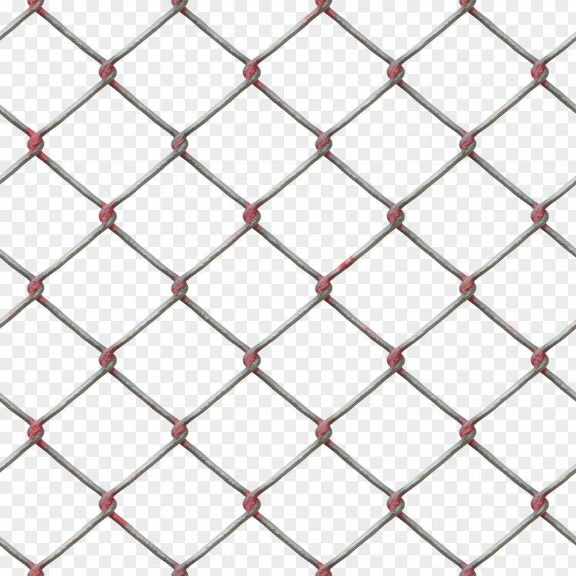 Mesh Texture Chain-link Fencing Fence Wire Metal PNG
