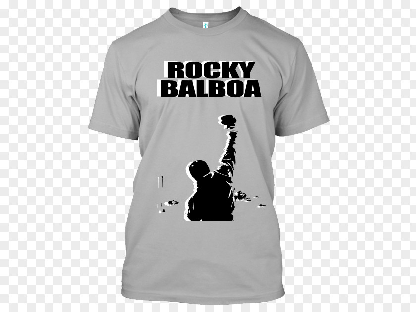 Rocky Balboa T-shirt Clothing Hoodie Gildan Activewear PNG
