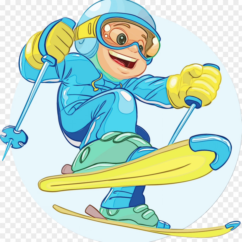 Ski Pole Equipment Skier Winter Sport Recreation Skiing PNG