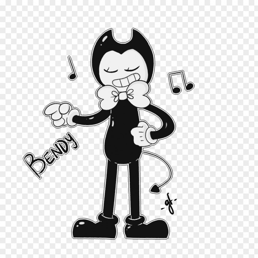 Batim Bendy And The Ink Machine Dance Drawing Fan Art PNG