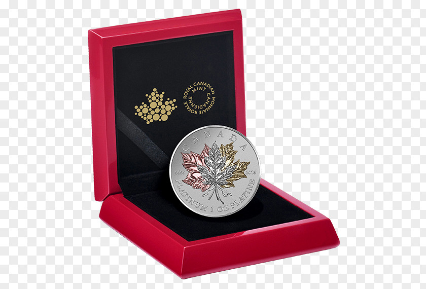 Canada Canadian Gold Maple Leaf Ounce Platinum PNG