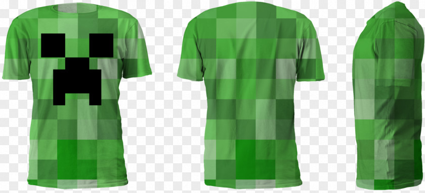 Creeper Minecraft Long-sleeved T-shirt Brothel PNG