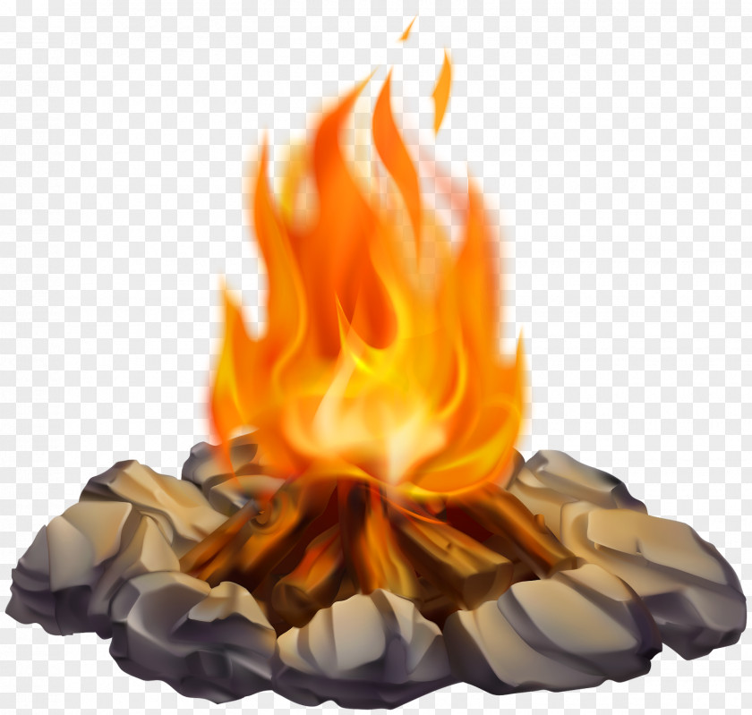 Heat Campfire Orange PNG