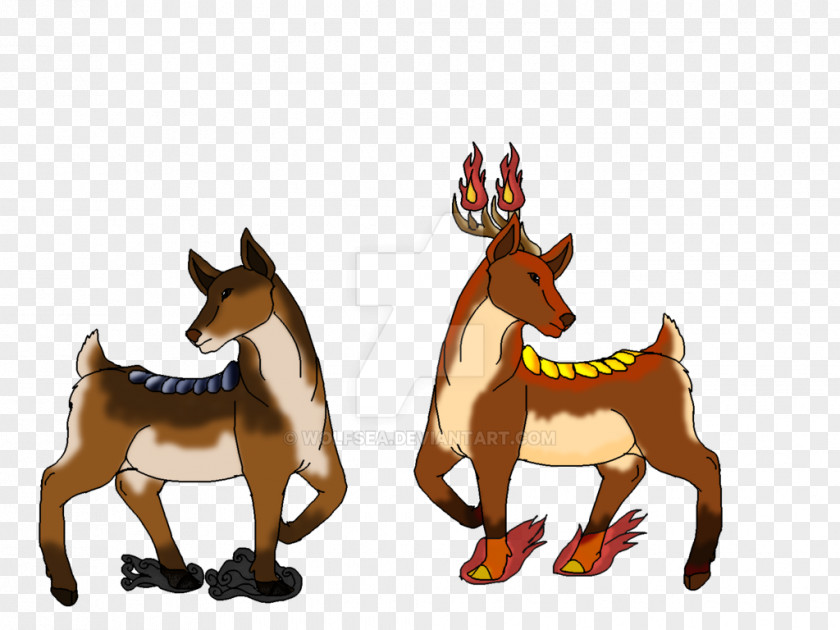 Reindeer Horse Donkey Pack Animal Dog PNG