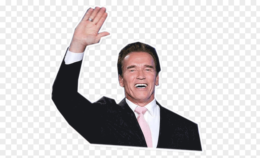 Arnold Schwarzenegger Sticker Telegram Entrepreneur Thumb PNG