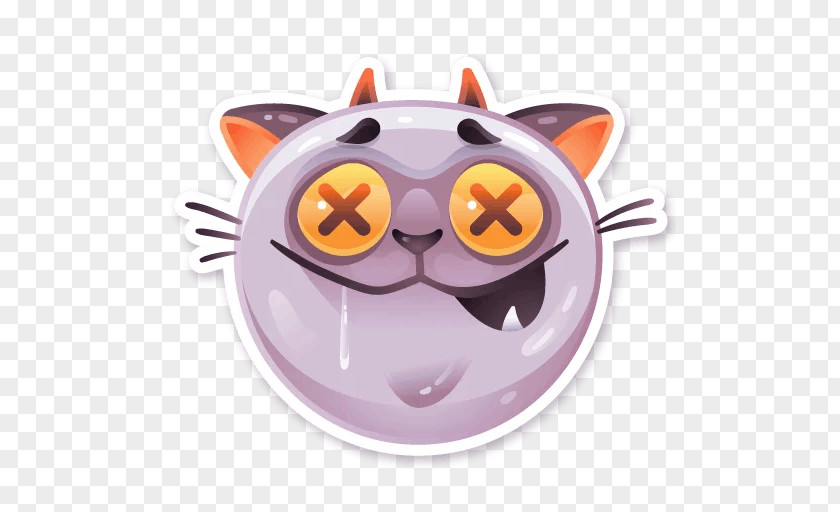Cat Whiskers Sticker Telegram Clash Of Clans PNG