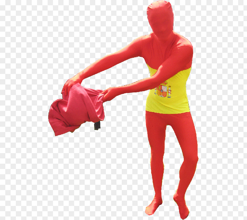 Little Flag Morphsuits Costume Party Halloween Zentai PNG