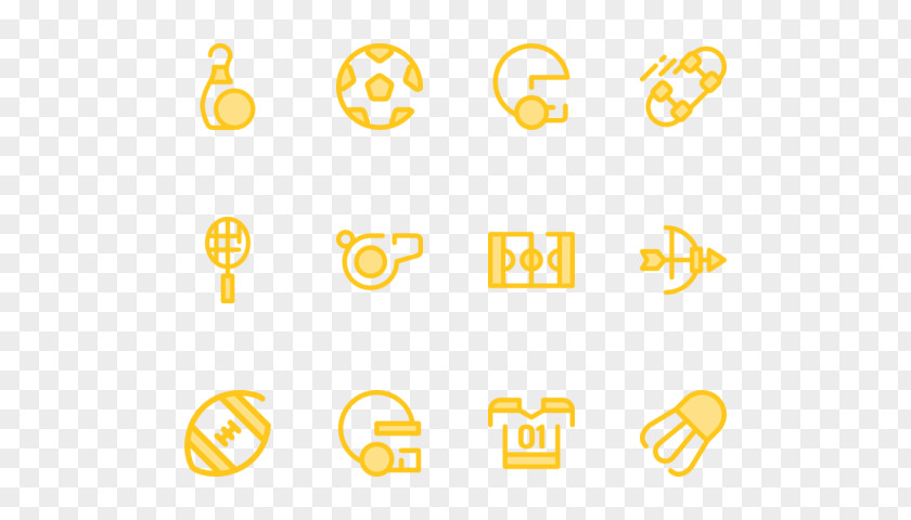 Sports Elements Emoticon Line Technology PNG