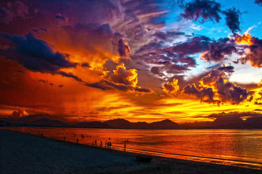 Sunset Sky Desktop Wallpaper Cloud Atmosphere Of Earth PNG