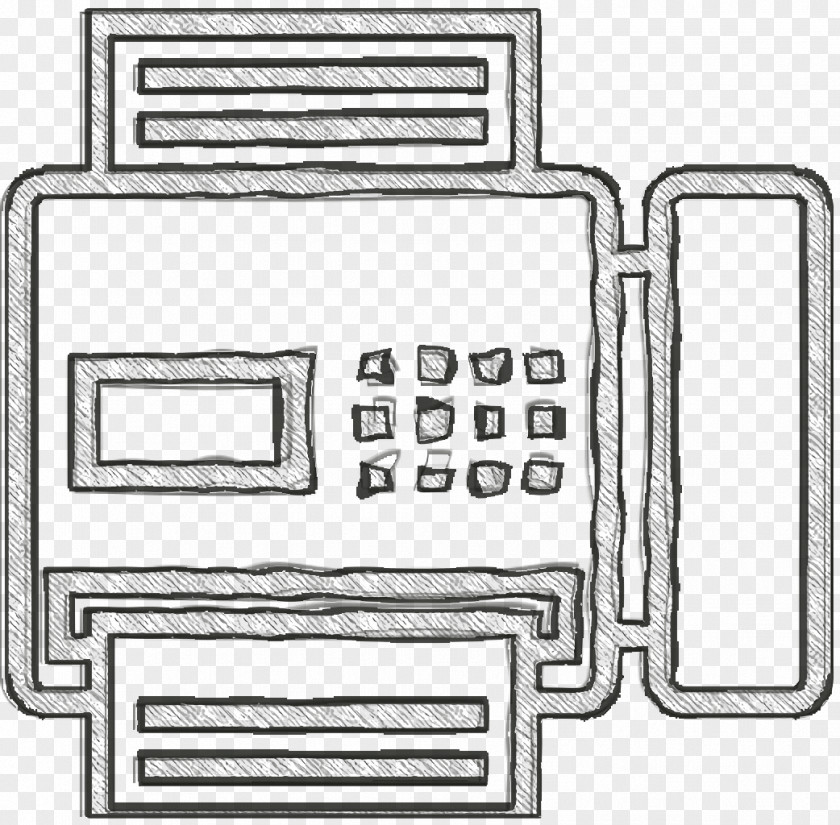 Business Icon Fax PNG