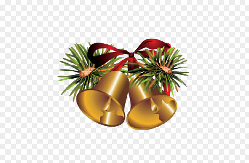 Christmas Bells New Year Clip Art PNG