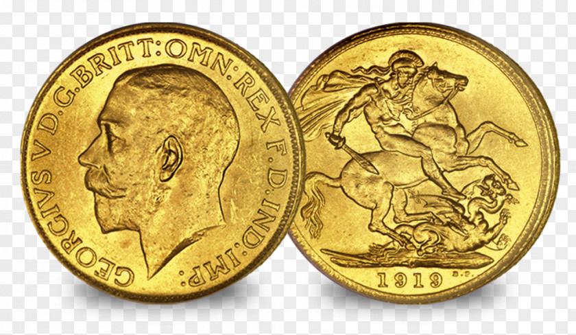 Coin Gold The Dublin Mint Office Sovereign PNG