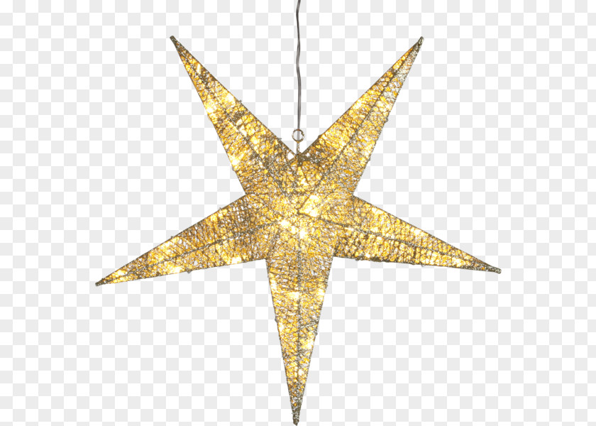 Metal Ornament Christmas Poinsettia PNG