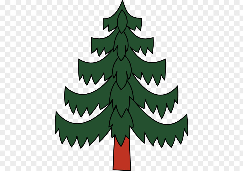 Pohon Vector Pine Evergreen Clip Art PNG