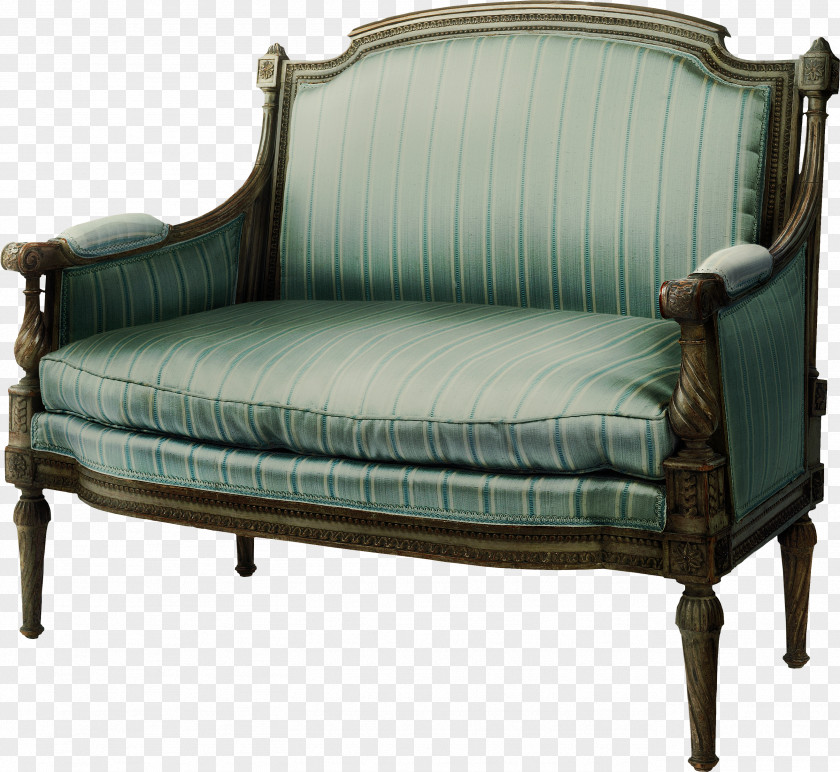 Traditional Seat Couch Furniture Clip Art PNG