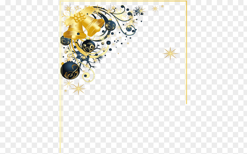 Vector Stars Bell Christmas Tree Clip Art PNG