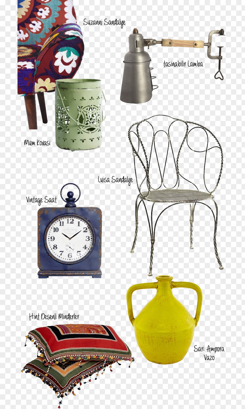 Vintaje Glass Bottle Industrial Style Garden Furniture PNG