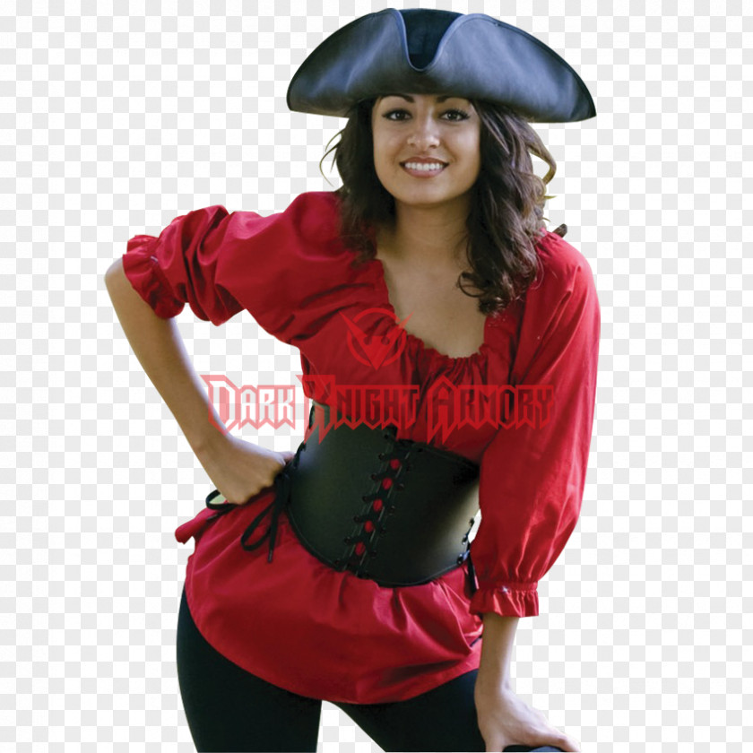 Crochet Pirate Hat Costume T-shirt Blouse Clothing PNG