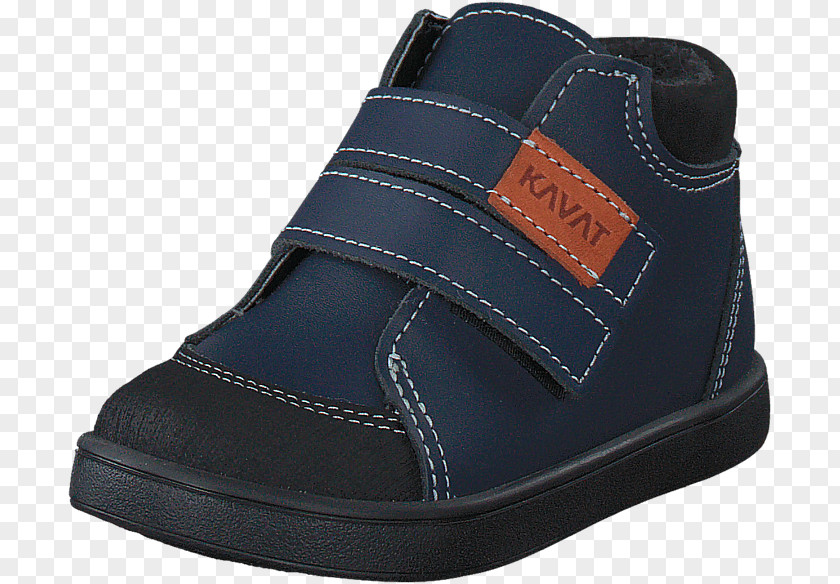Kids Kavat Fiskeby XC Shoe Black Blue Footway Group PNG