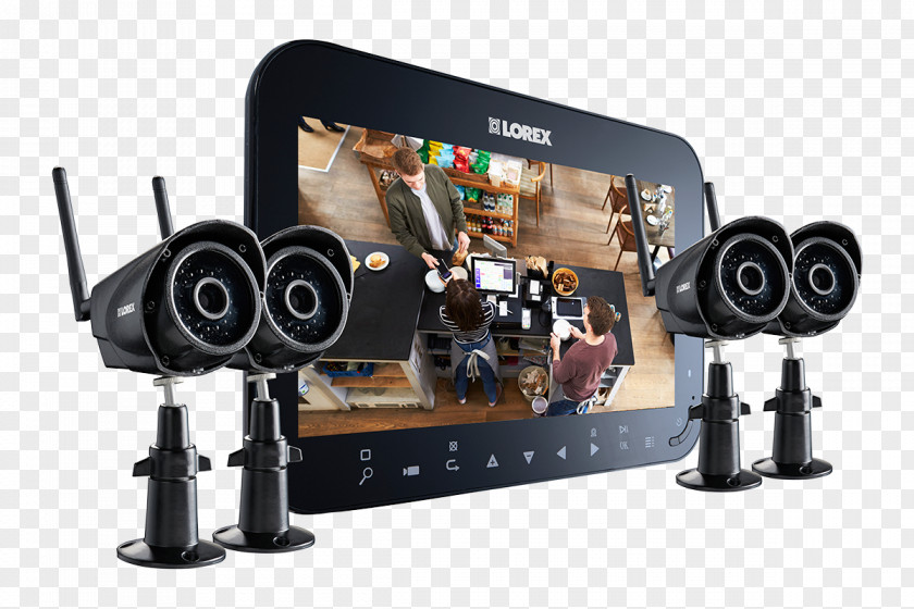 Camera Wireless Security Closed-circuit Television Home Alarms & Systems Surveillance PNG