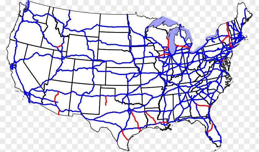 Road Interstate 40 US Highway System 95 90 73 PNG