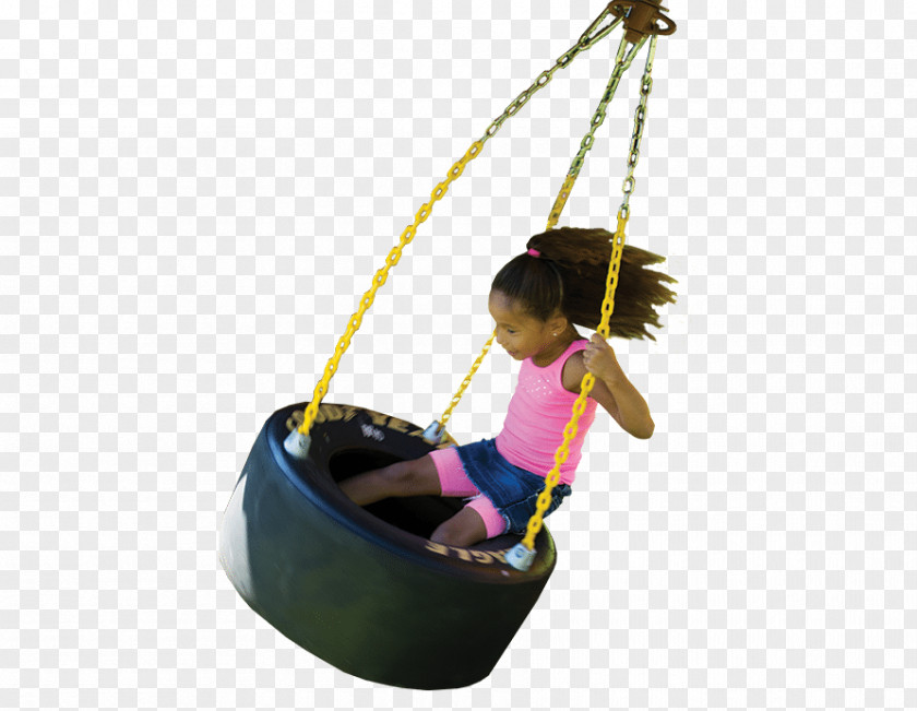 Swing For Garden Car Tire Playground Chain PNG