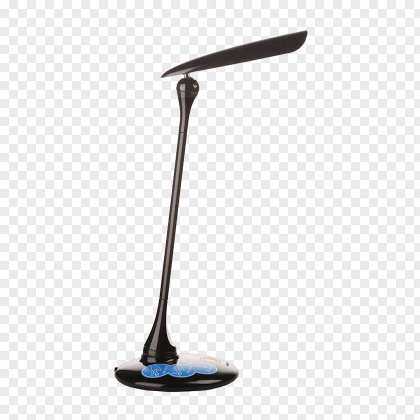Black Lamp Table Lighting Lampe De Bureau PNG