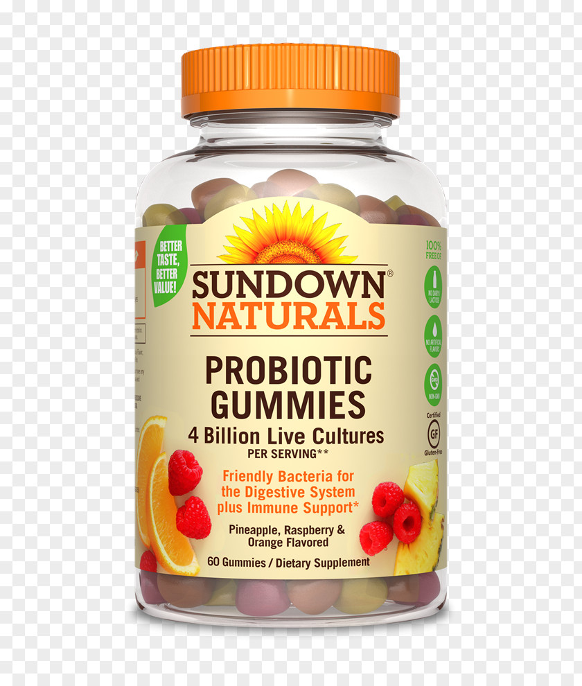 Genetically Modified Organism Dietary Supplement Gummi Candy Probiotic Vitamin Health PNG