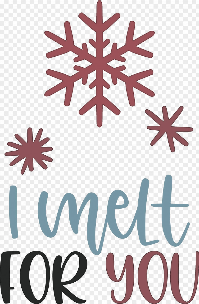 I Melt For You Winter PNG