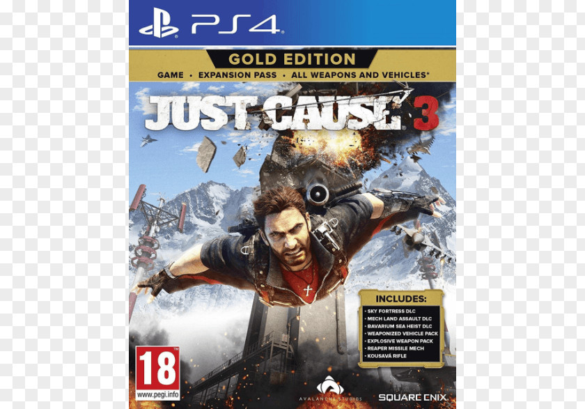 Just Cause 3 Mech Land Assault PlayStation 4 Video Game Xbox One Grand Theft Auto IV PNG