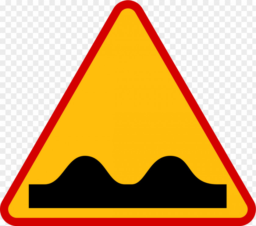 Road Traffic Sign Warning Poland PNG