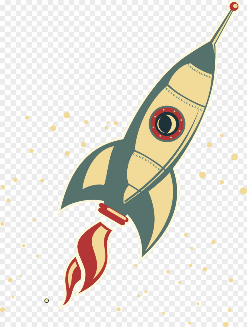 Spaceship Rocket Spacecraft Illustration PNG