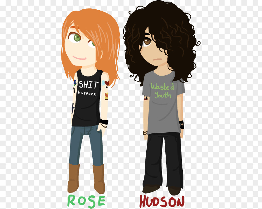 Axl And Slash Guns N' Roses Drawing Musician Cartoon Image PNG