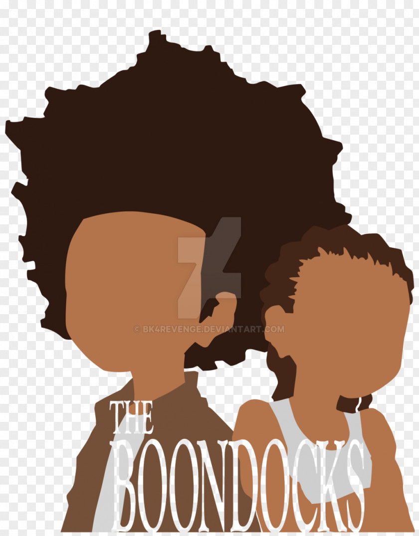 Boondocks Huey Freeman Riley Animated Film Desktop Wallpaper PNG