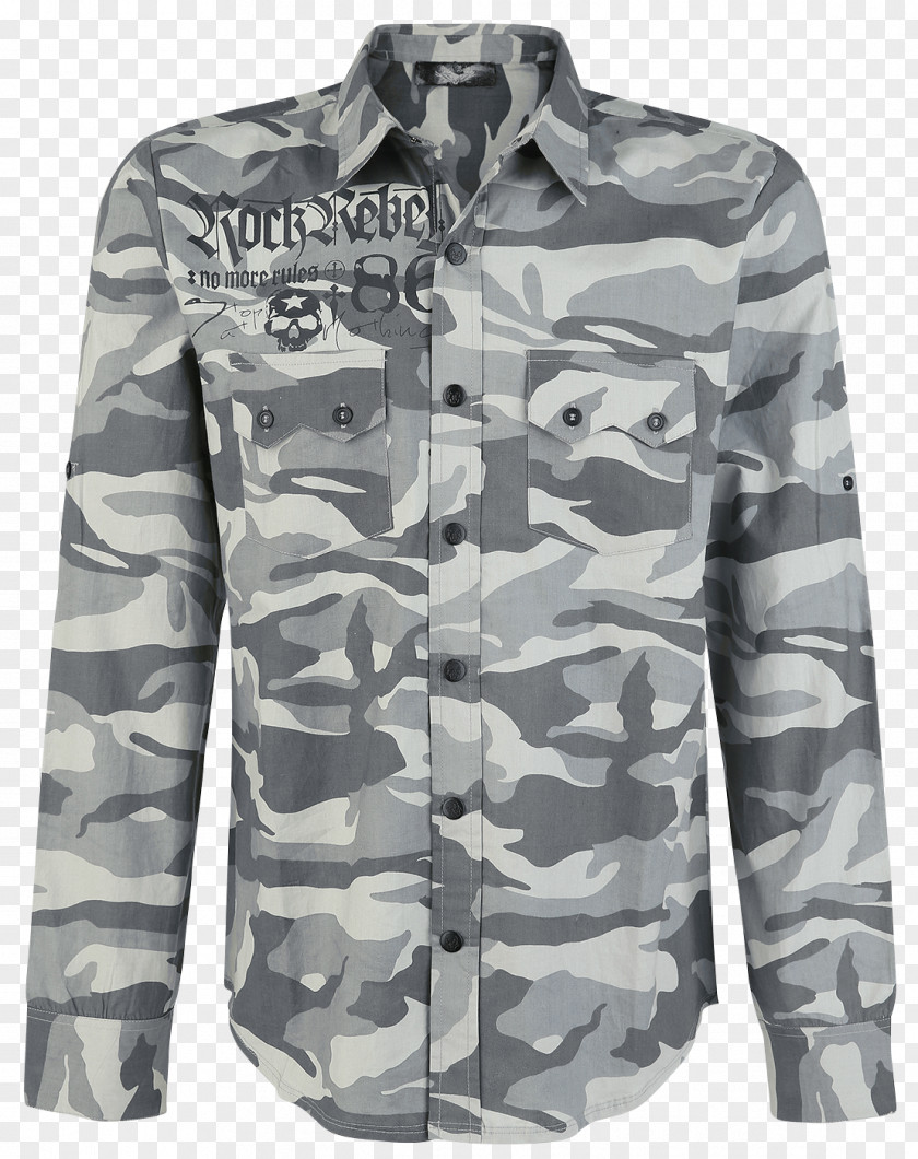 CAMOUFLAGE Long-sleeved T-shirt Clothing PNG