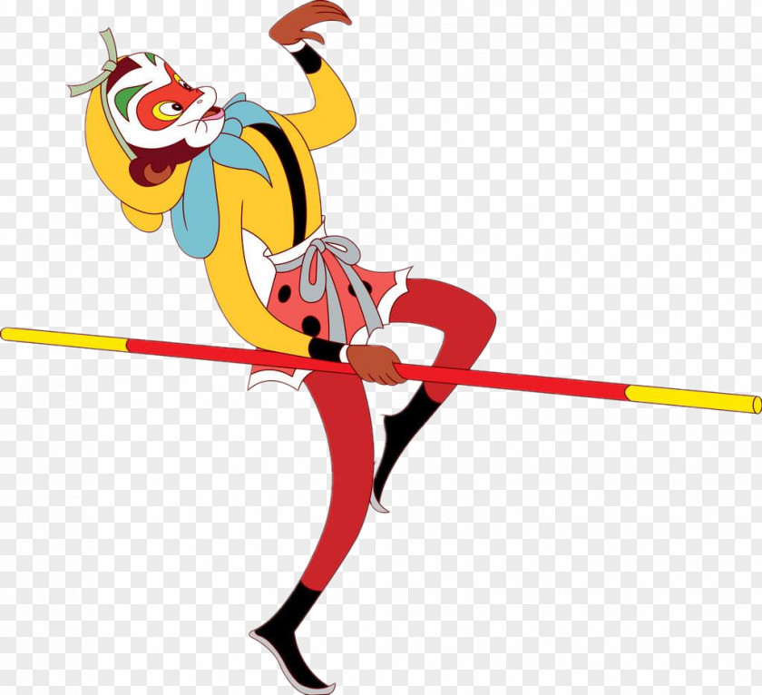 Cartoon Sun Wukong Animation Material Journey To The West Mount Huaguo PNG
