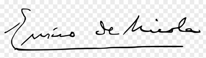 Italy President Of Signature Handwriting PNG
