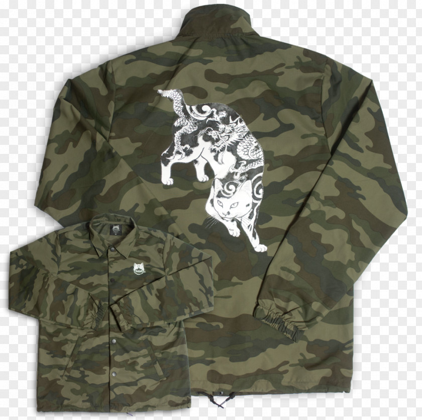 Tshirt Military Uniform Cat Background PNG